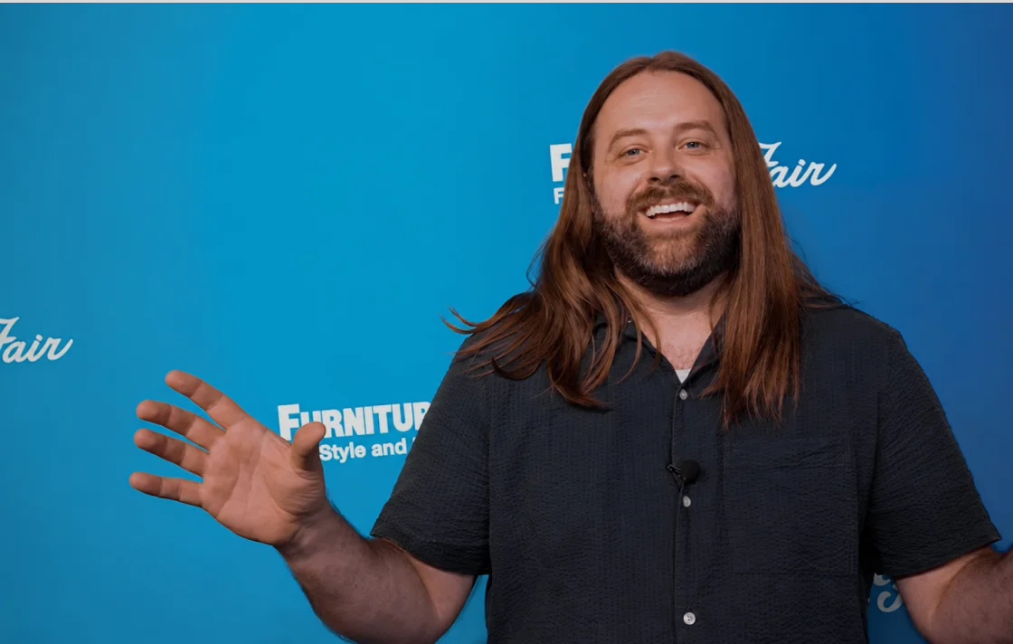 Kyle Cannon, Digital Marketing Manager at Furniture Fair, in a video testimonial for Maestra