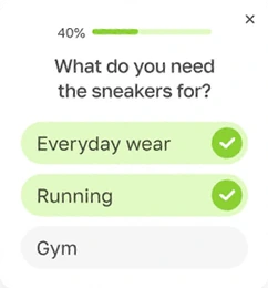 Quiz: what do you need the sneakers for