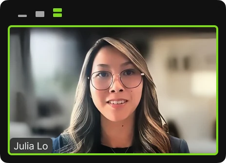 Julia, a Maestra Forward Deployed Marketer, on a call