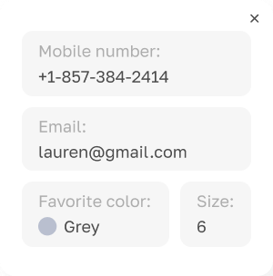 Pop-up lead<br/>form & quiz