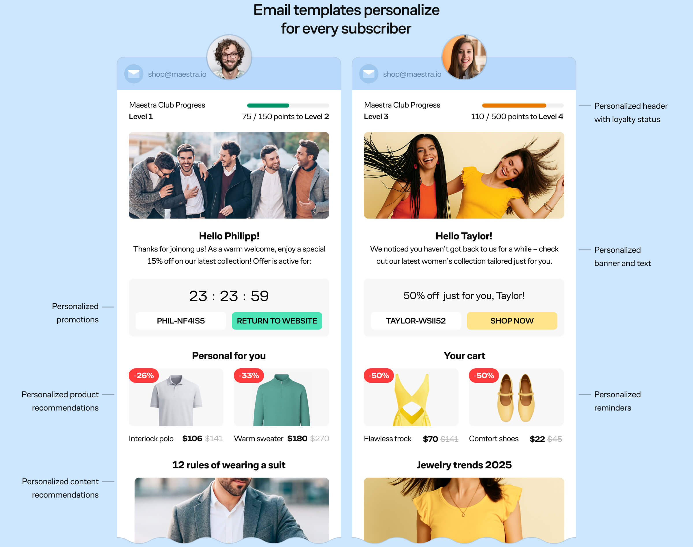 drive engagement with personalized image