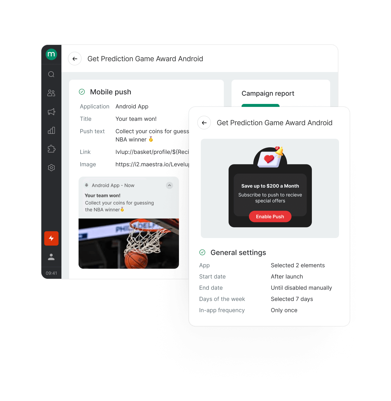 mobile push app personalization