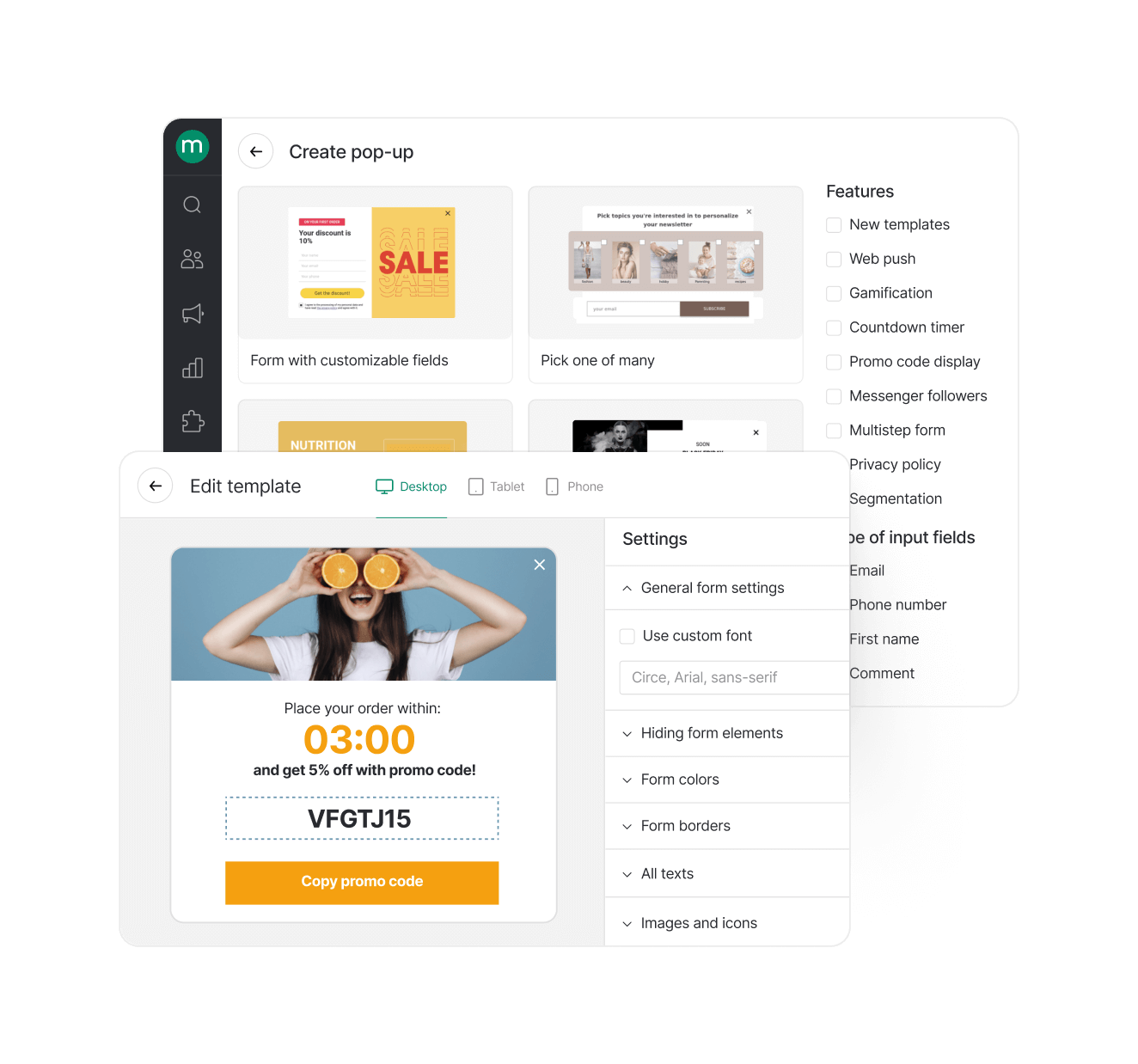 site personalization