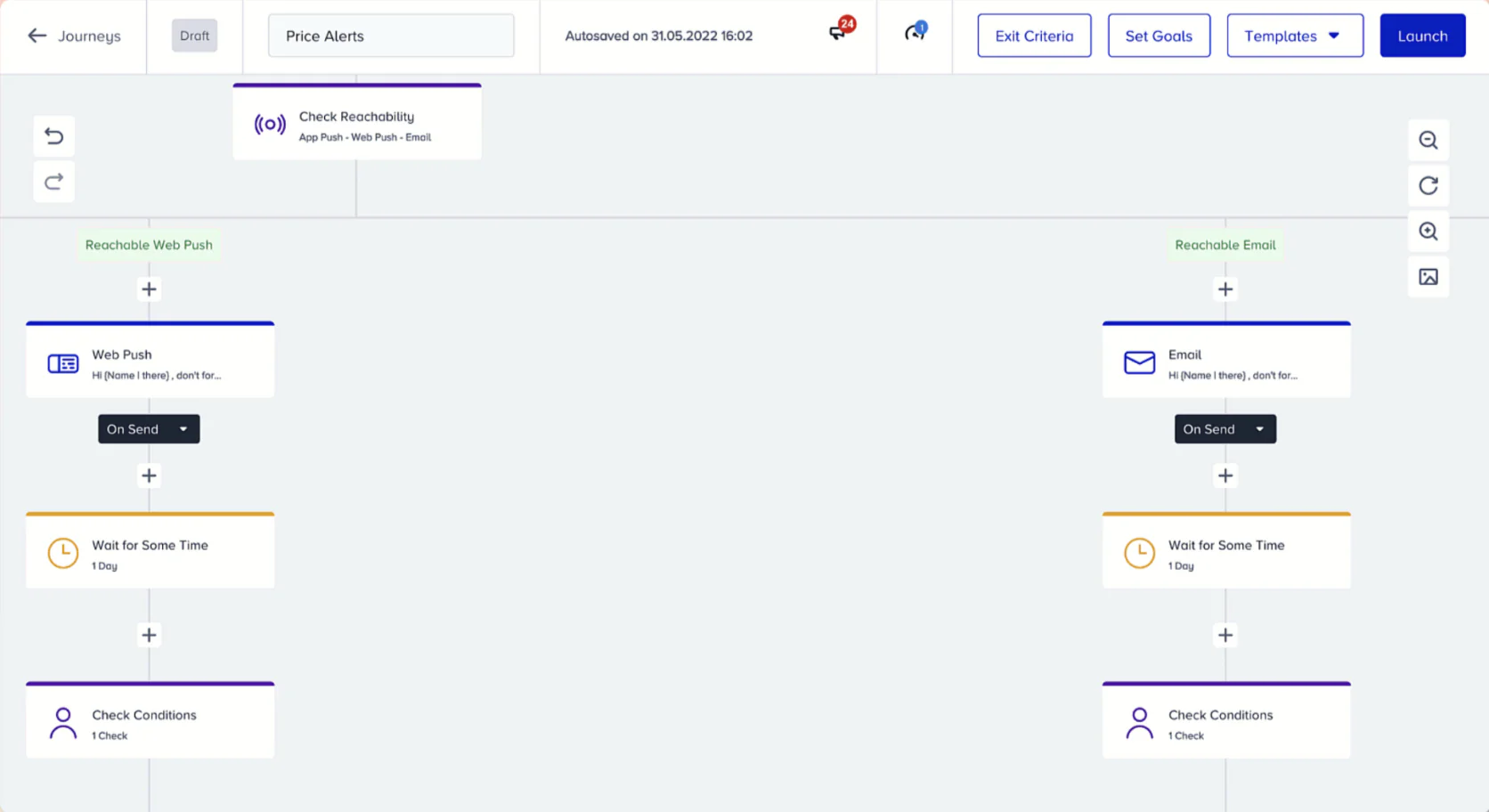 Image Insider’s flow builder
