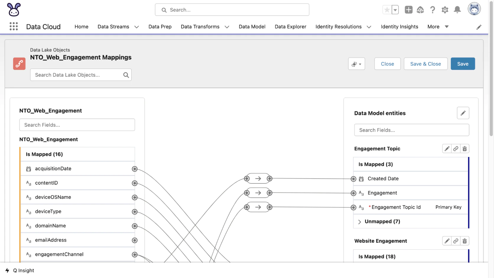 Image Data streams in Salesforce Data Cloud