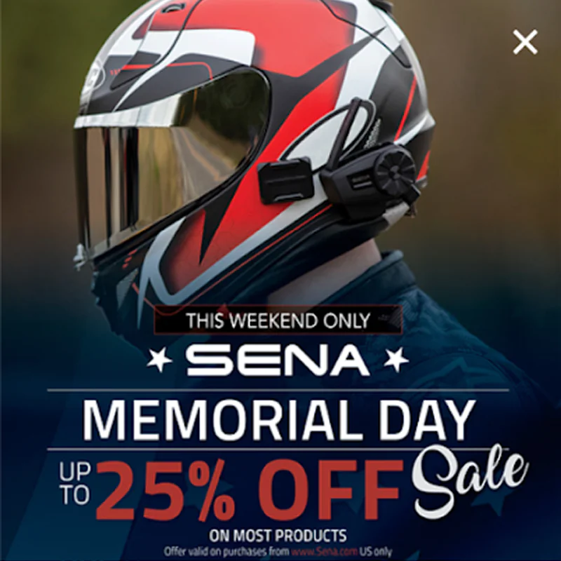 Image Memorial Day Sale Sticky Banner, CTR – 0.4%