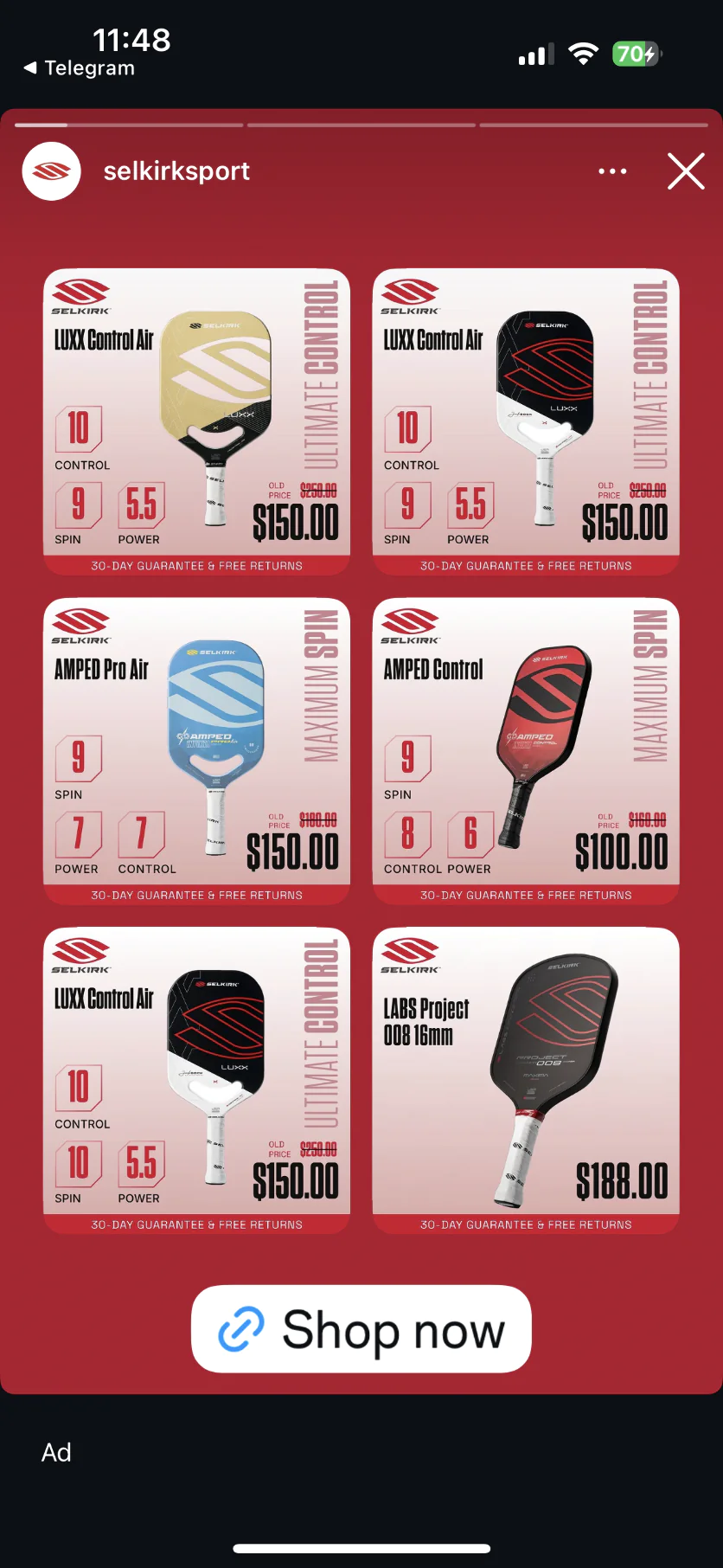 Selkirk’s product ads with Maestra